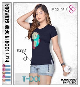 Lh T 110 2007 Lady Hill Cotton Women Tshirt