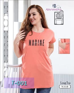 N 35 Kavyansika Women Long Tshirt