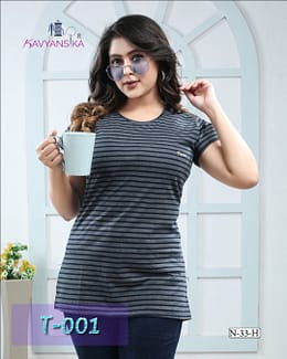 N-33 Kavyansika Cotton Women Tshirt