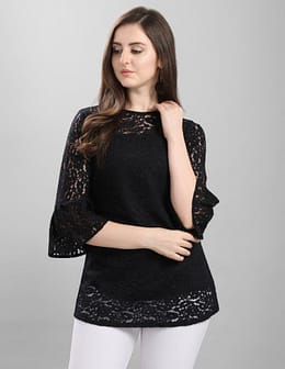 Graceful Black Coloured Net Russell Net Partywear Top

SKU:

102TK2458-S