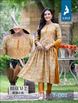 Begum 2 Kaya Modal Readymade Pant Style Suits