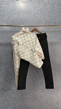 HEAVY SHIRT AND JEANS COMBO